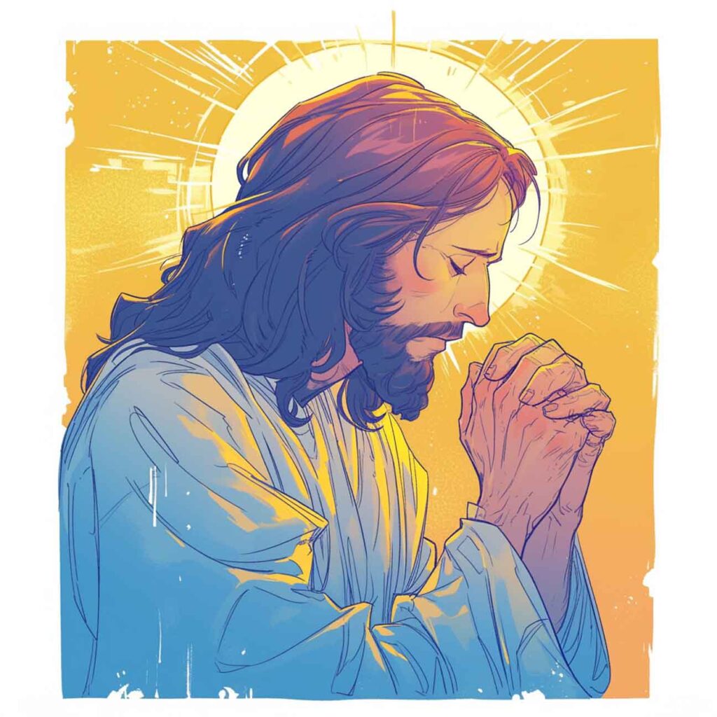 jesus coloring page