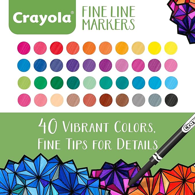 Crayola Fine Line Markers